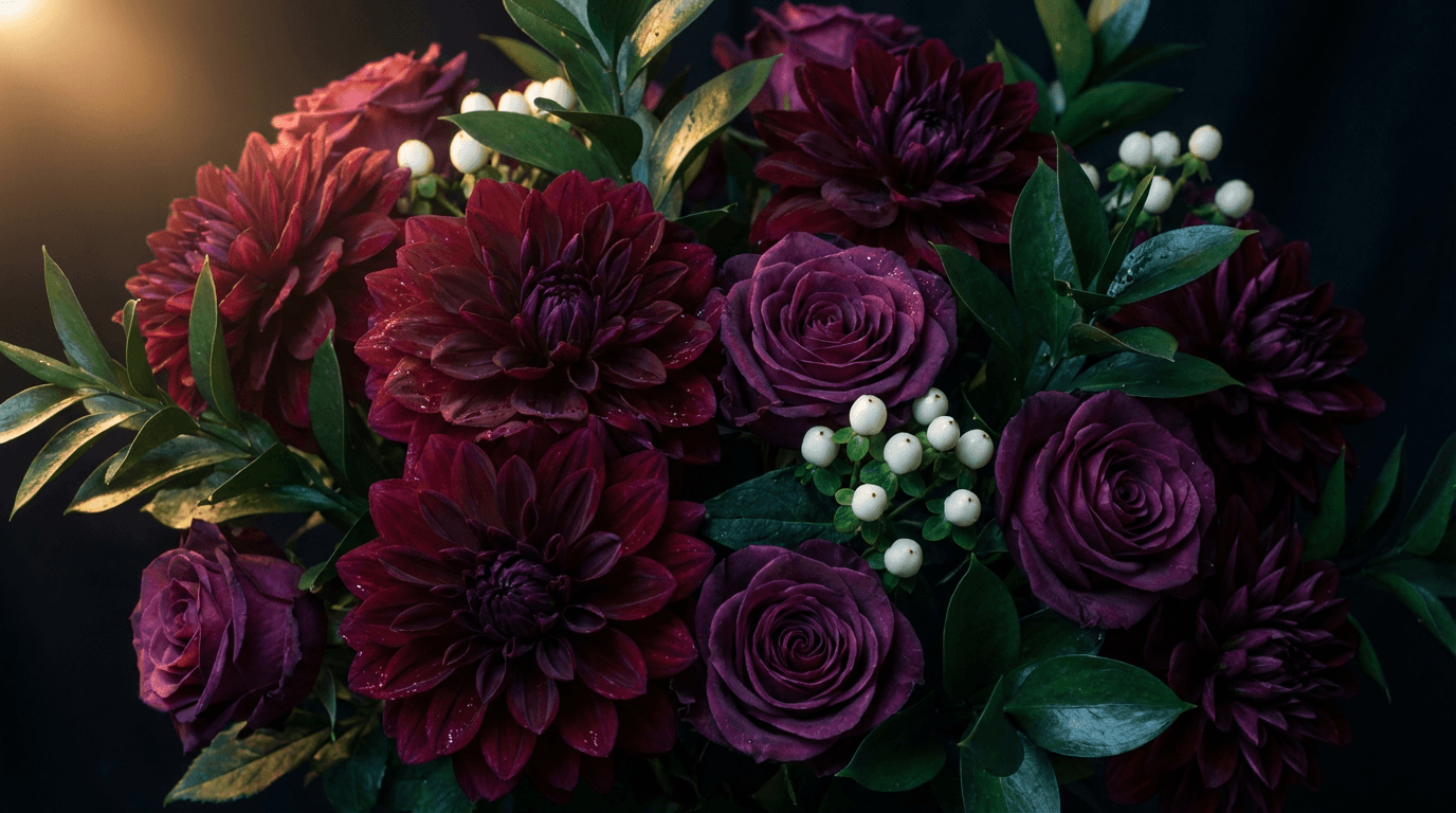 Ornate floral Jai mala ceremony arch with marigolds and roses